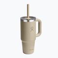 Bögre Hydro Flask Travel Tumbler Clear Lid 710 ml oat 2