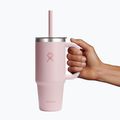 Bögre Hydro Flask Travel Tumbler Clear Lid 710 ml trillium 5
