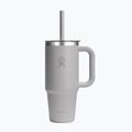 Bögre Hydro Flask Travel Tumbler Clear Lid 710 ml birch