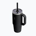 Bögre Hydro Flask Travel Tumbler Clear Lid 710 ml black 3