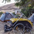 Burley Luggage Nomad kerékpár utánfutó sárga BU-945203 4