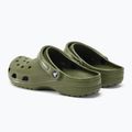 Férfi Crocs Classic hadsereg zöld flip-flopok 4