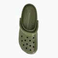 Férfi Crocs Classic hadsereg zöld flip-flopok 7