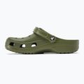 Férfi Crocs Classic hadsereg zöld flip-flopok 10