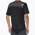 Férfi kerékpáros póló 100% Airmatic black/charcoal 2