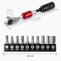 Kerékpárkulcs  Rockbros 43210049001 Repair Tool 10in1 11