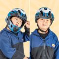Gyerek kerékpáros sisak Rockbros 10110061001 Kids Helmet blue/white/black 4