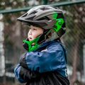Gyerek kerékpáros sisak Rockbros 10110061003 Kids Helmet black/ti-green 3