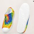 Native Jefferson Print gyermek edzőcipő héjfehér/héjfehér/neon multi tie dye 15
