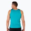Férfi Joma Record II Tank Top türkiz/fekete futópóló 3