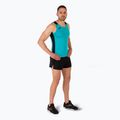 Férfi Joma Record II Tank Top türkiz/fekete futópóló 4