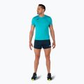 Férfi futópóló Joma Record II fluor türkiz 2