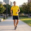 Férfi Joma Record II futópóló sárga 10