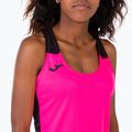 Női Joma Record II Tank Top fluor rózsaszín/fekete futópóló 5