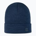 BUFF Heavyweight Merino Wool téli sapka egyszínű éjszakai kék