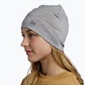 Téli sapka BUFF Lightweight Merino Wool solid light grey 3