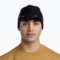 BUFF Crossknit téli sapka egyszínű fekete 3