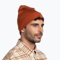 Téli sapka BUFF Heavyweight Merino Wool egyszínű fahéj 3