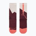 Zokni BUFF Midweight Crew wine 3