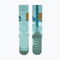 Zokni BUFF Merino Heavyweight Over The Calf sea green 3