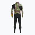 Férfi Hurley Plus nyomtatott 3/2 mm-es Fullsuit közepes barna úszószivacs 3