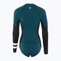 Hurley Advant Texture 2/2 mm-es női búvárruha fekete/skyblue 2