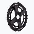 Rotor Q Gyűrűk Dm ovális lánckerék 50/34T fekete 2