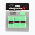 Padelütő markolatborítások Bullpadel GB-1705 Senso Absorbent 3 pcs. green