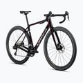 Gravel bike Orbea Terra M30 Team 2025 borvörös karbon nézet 2