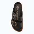 Genuins Galia Leather Dress fekete női flip-flopok 5