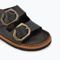 Genuins Galia Leather Dress fekete női flip-flopok 7