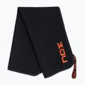 Törölköző NOX Cotton Towel black/red 3