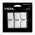 Padelütő markolatszalag NOX Pro Overgrip 3 pcs. white