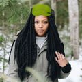 Síszemüveg tok  COOLCASC Khaki Goggle Cover 2