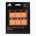 Overgrip-ek padelütőkhöz adidas Padel Overgrip Set 3 pcs. orange