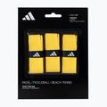 Overgrip-ek padel ütőkhöz adidas Padel Overgrip Set 3 pcs. yellow 3