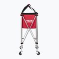 Labda kosár Nox Foldable Balls Basket With Wheels Red 2