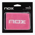 Csuklópántok NOX Wristband with Logo 2 szt. pink/white