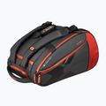 NOX Luxury Open Series padel táska 60 l fekete/piros 2