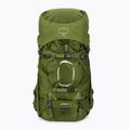 Férfi trekking hátizsák Osprey Aether 65 l fokhagyma mustár zöld