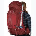 Női trekking hátizsák Osprey Aura AG 65 l XS-S berry sorbet red 10