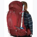 Női trekking hátizsák Osprey Aura AG 65 l M-L berry sorbet red 9