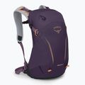 Osprey Hikelite 18 l túra hátizsák lila tinta / lila szürkület / cheddar narancs 3