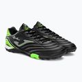 Férfi Joma Aguila TF futballcipő fekete/zöld fluor 4