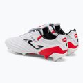 Joma Aguila Cup FG férfi futballcipő fehér/piros 3