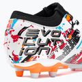 Joma Evolution FG férfi futballcipő fehér/fekete/narancs 8