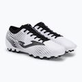 Joma Propulsion Cup AG férfi futballcipő fehér/fekete 4