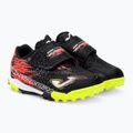 Joma Super Copa TF gyermek labdarúgócipő fekete/narancssárga 4
