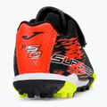 Joma Super Copa TF gyermek labdarúgócipő fekete/narancssárga 8