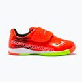 Joma Super Copa IN korall/zöld fluor gyermek focicipő 11